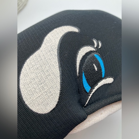 Vintage SeaWorld Shamu Orca Whale Hat Black White Novelty 1990s Rare - Picture 4 of 7